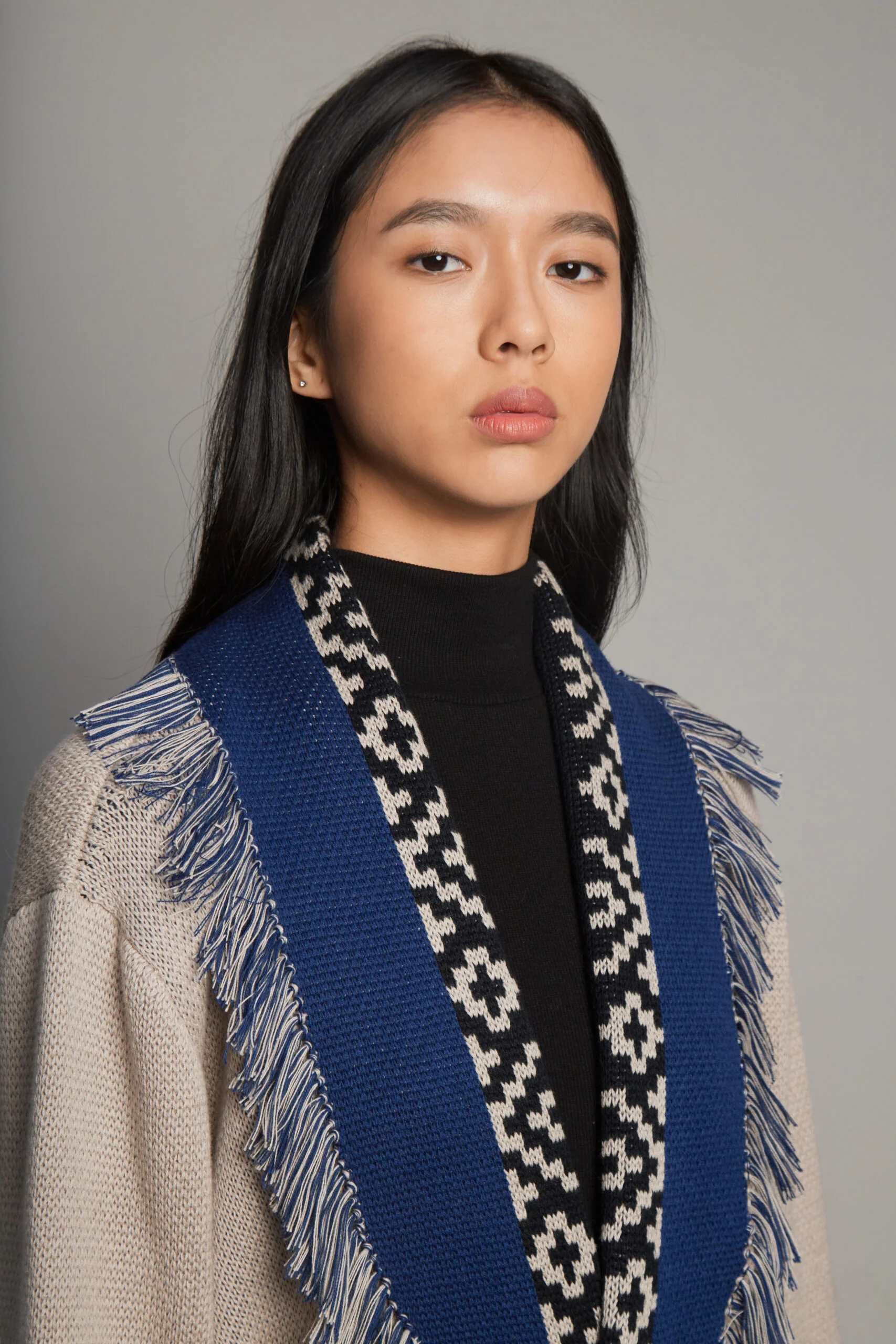 Andén Taupe Belt Cardigan - Image 12