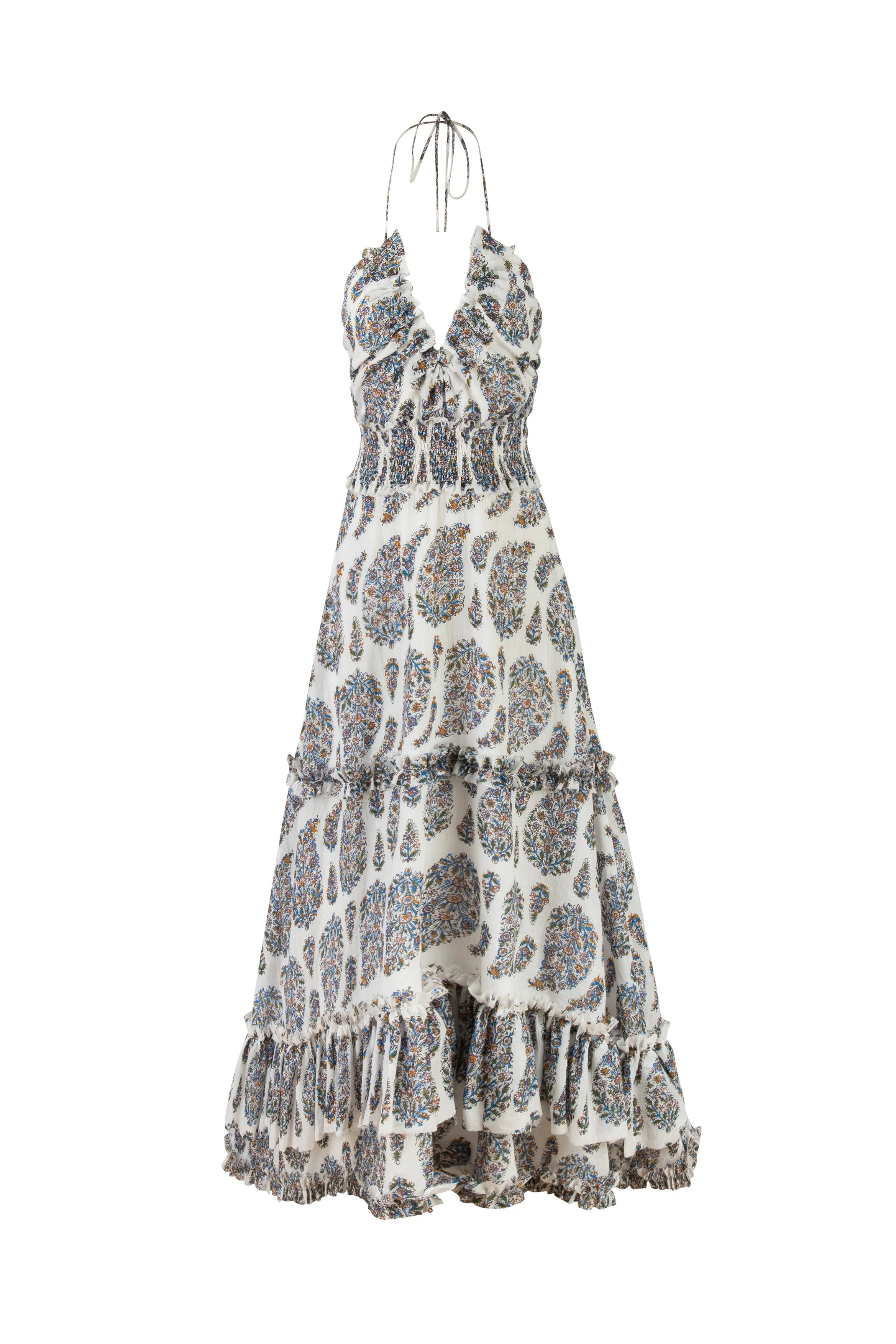 Bahar Ruffle Dress - Paisley Ghalamkar - Image 8