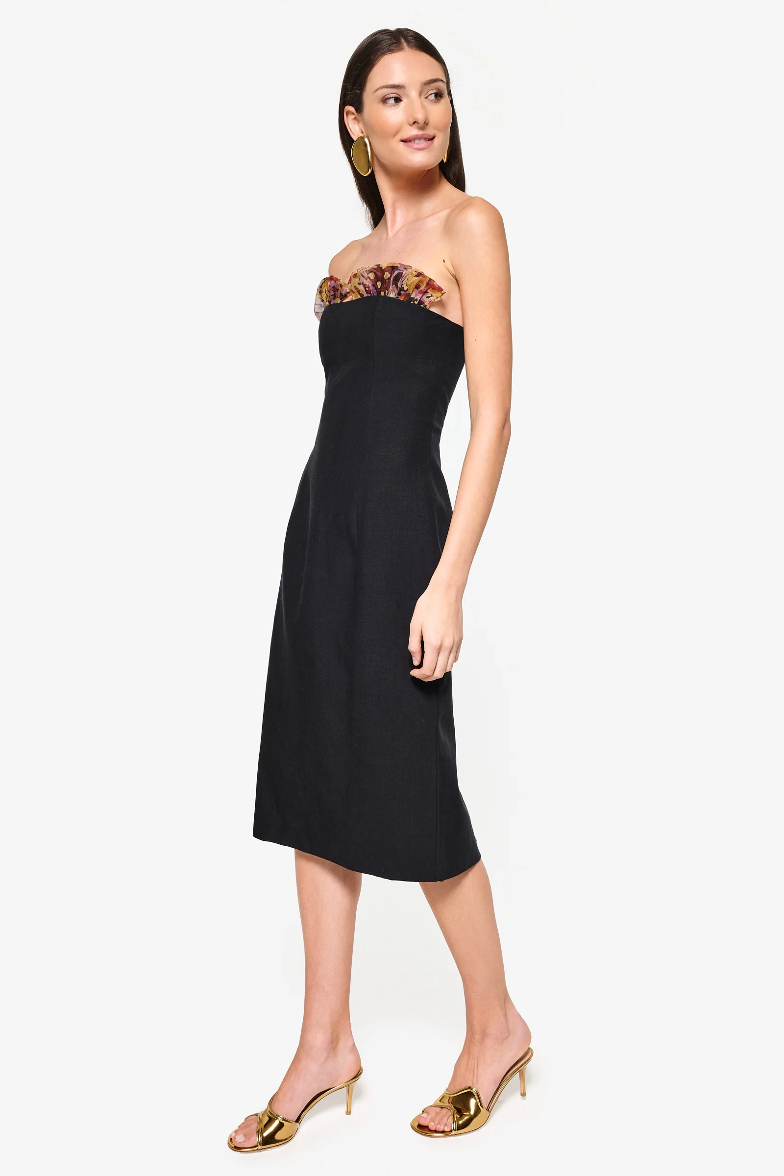 Black Leque Dress - Image 3