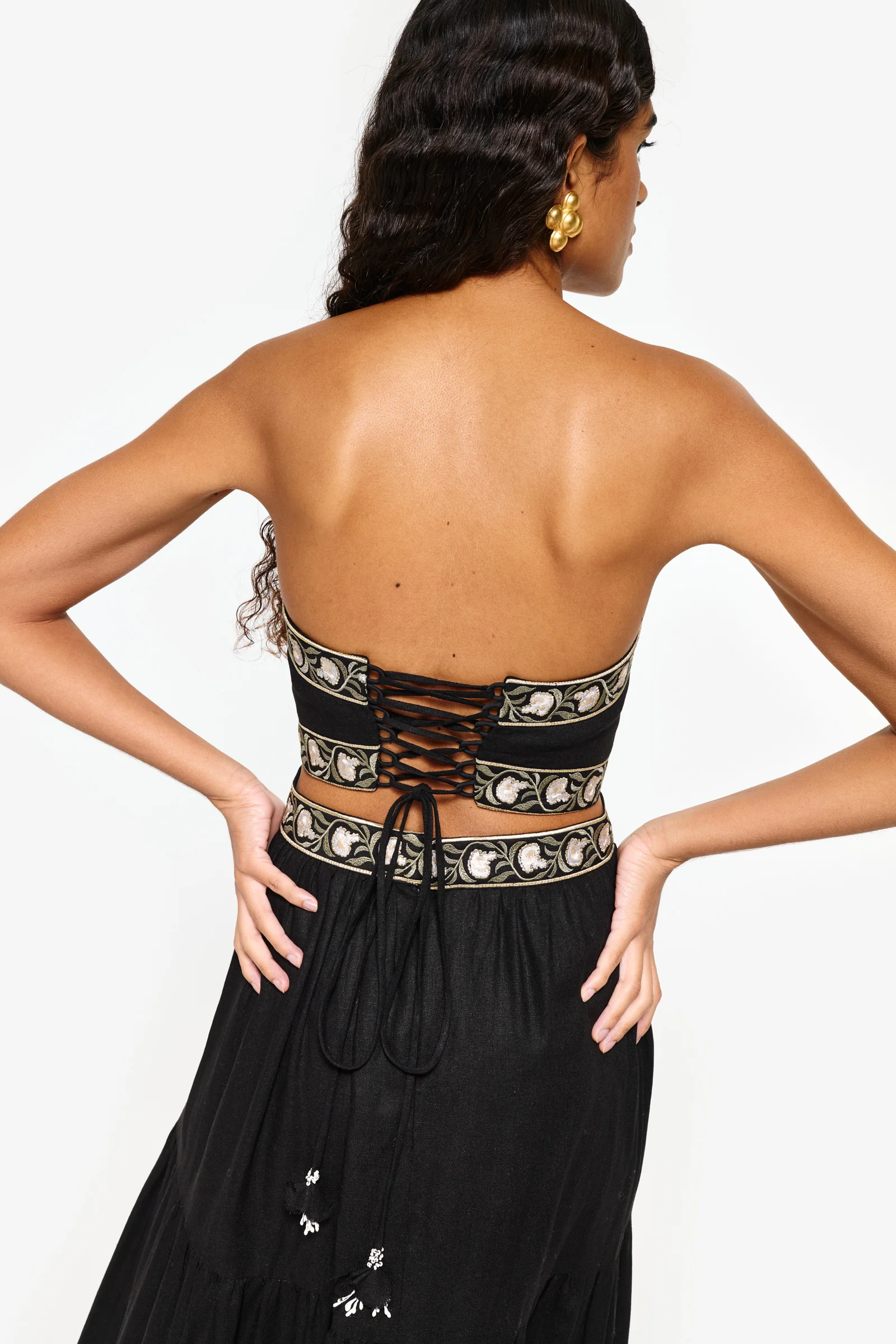 Exclusive Carnation Crop Top - Image 3