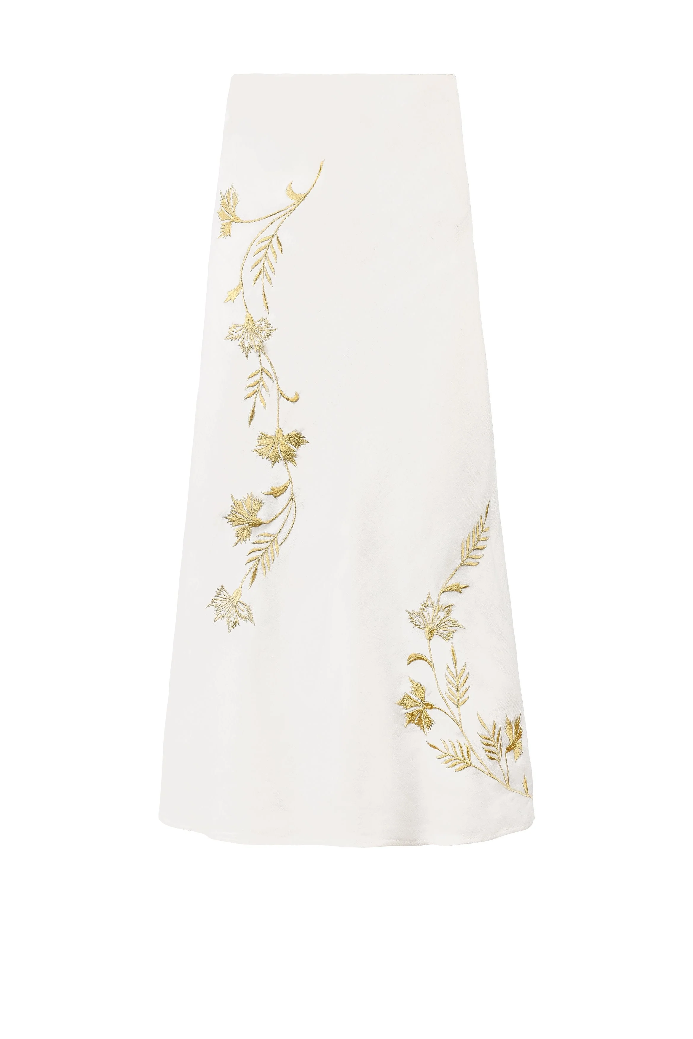 Lily Skirt - Ivory & Gold - Image 5