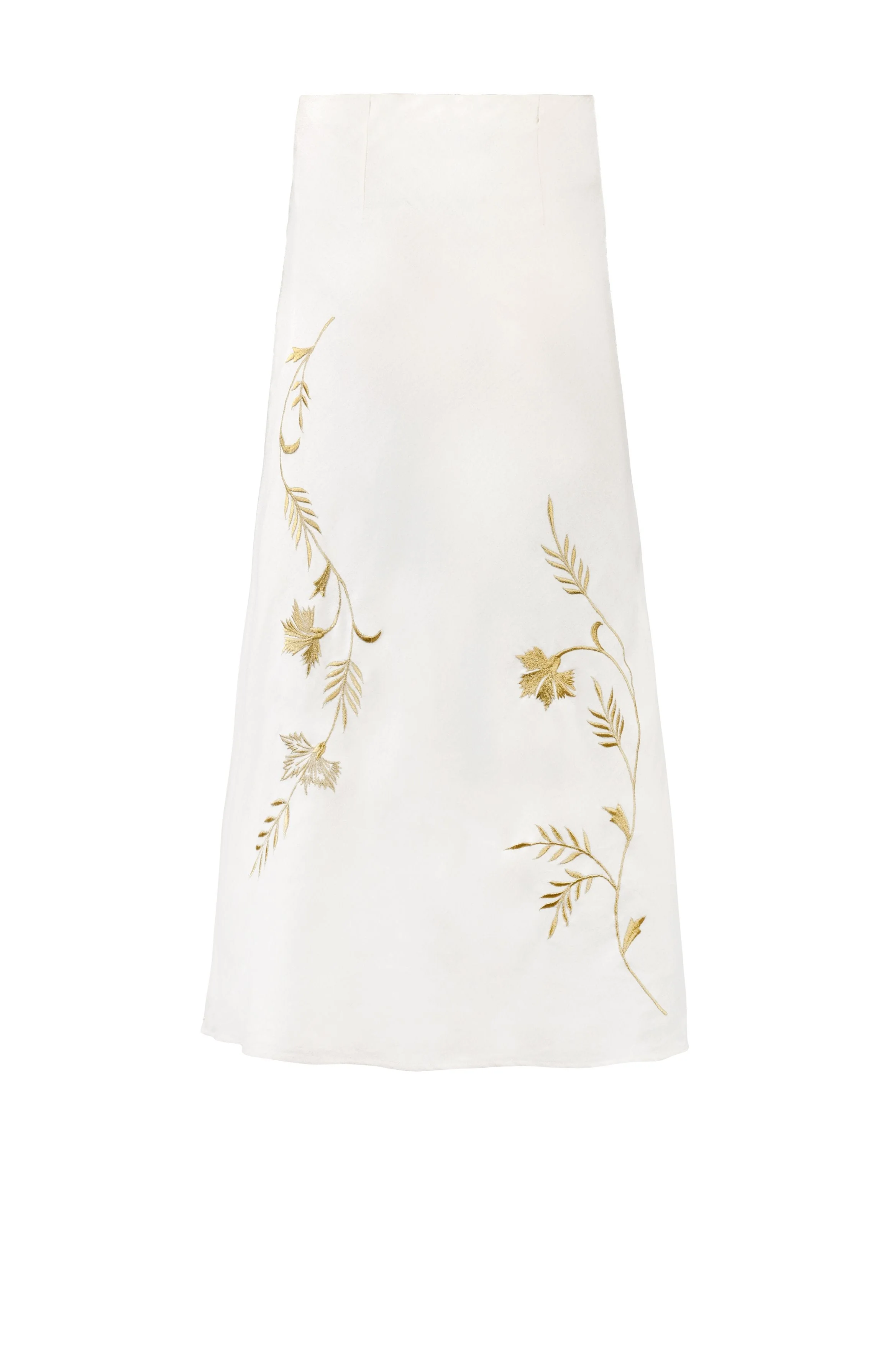 Lily Skirt - Ivory & Gold - Image 6
