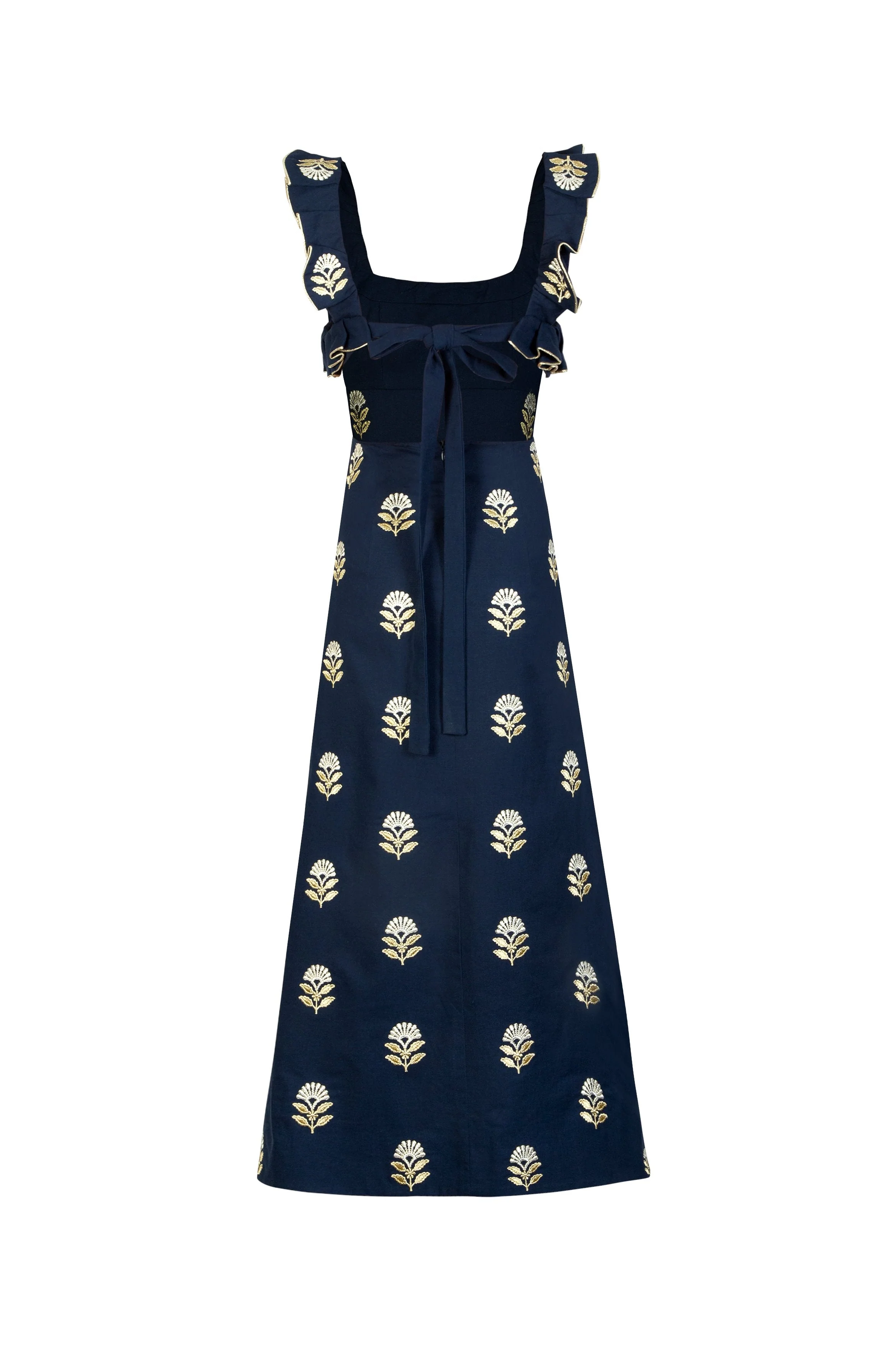 Malika Dress - Navy - Image 6