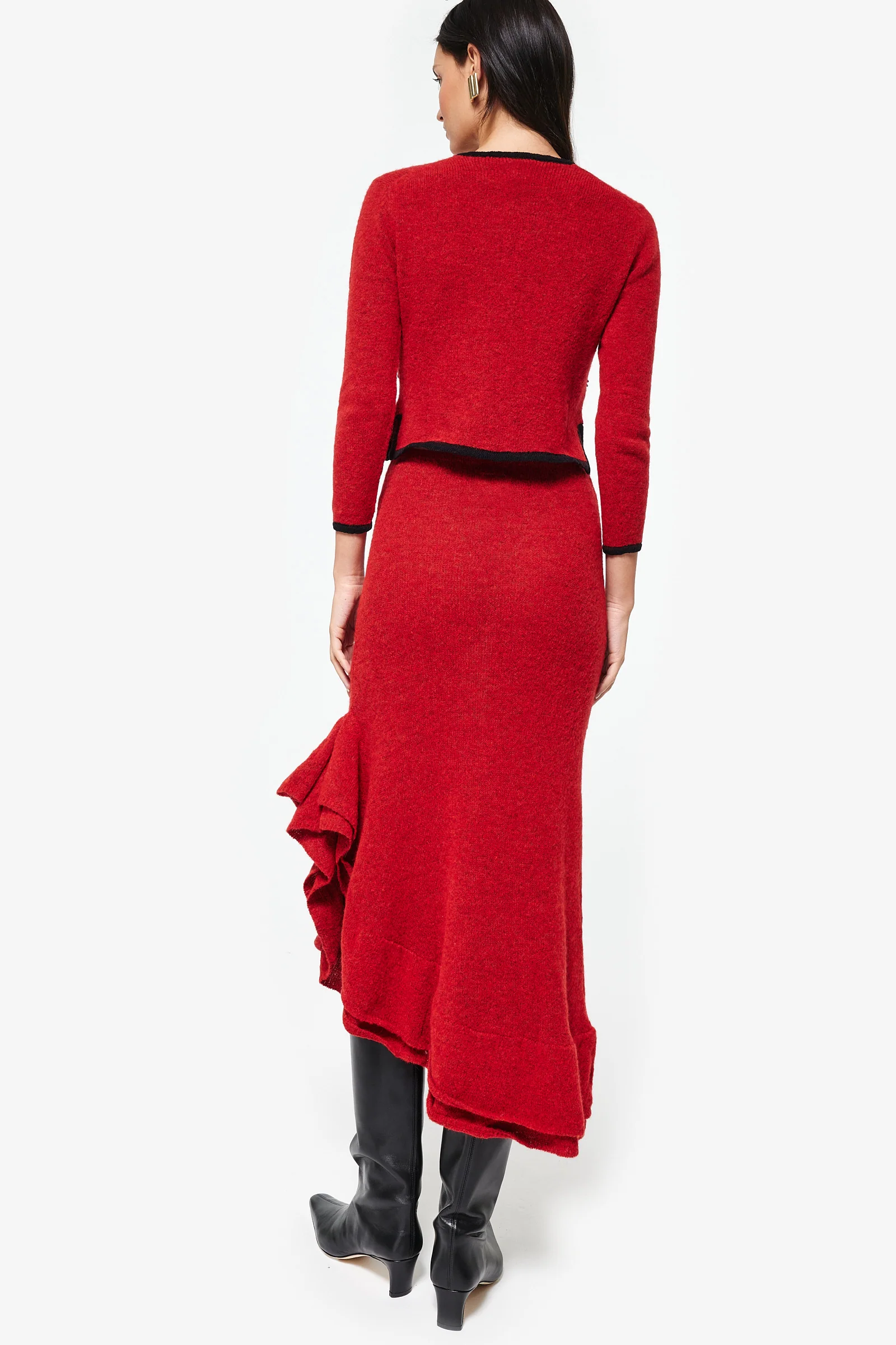 Moira Hand Embroidered Knit Cardigan - Image 5