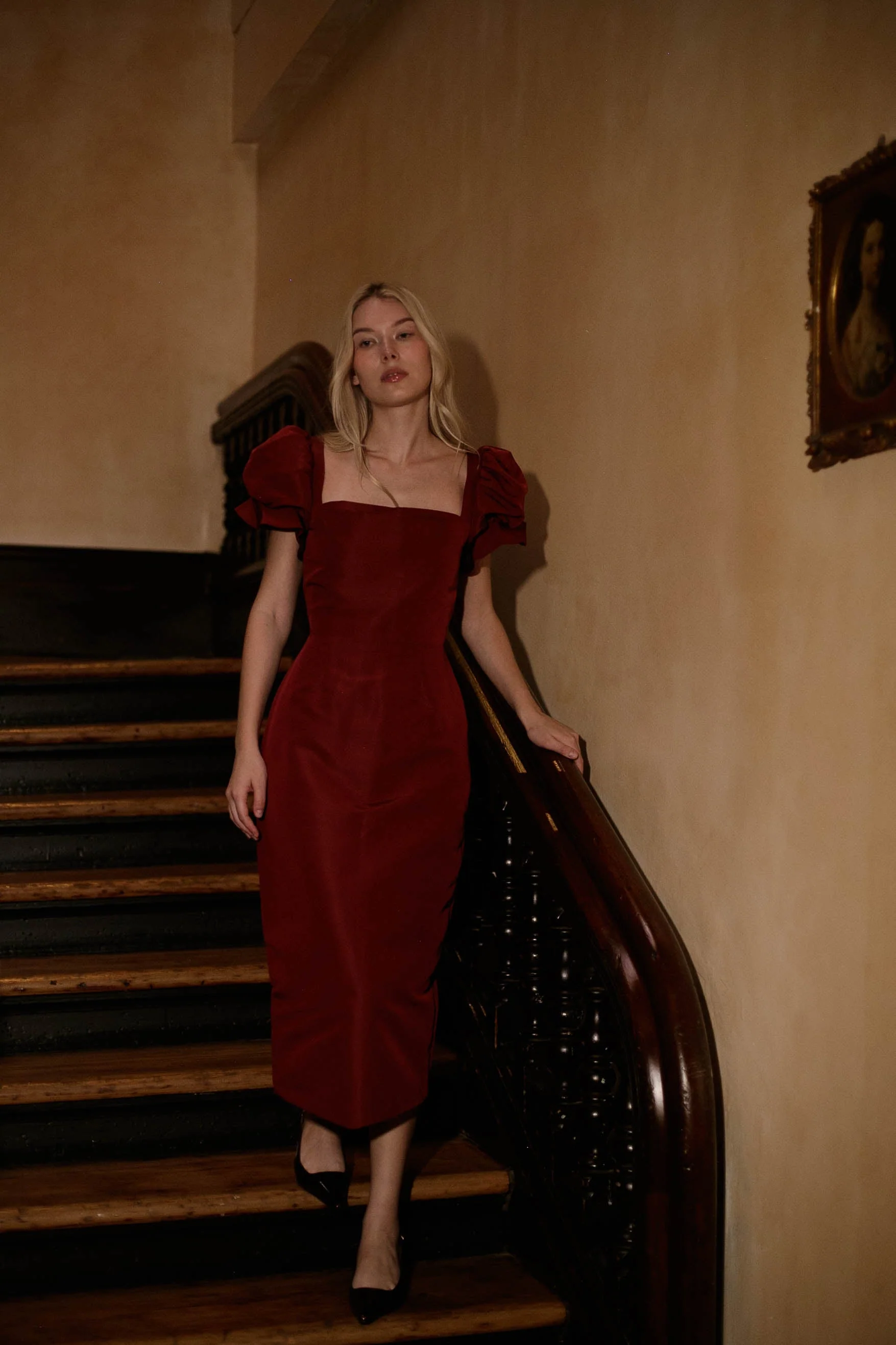 Rose Dress Merlot - Image 6