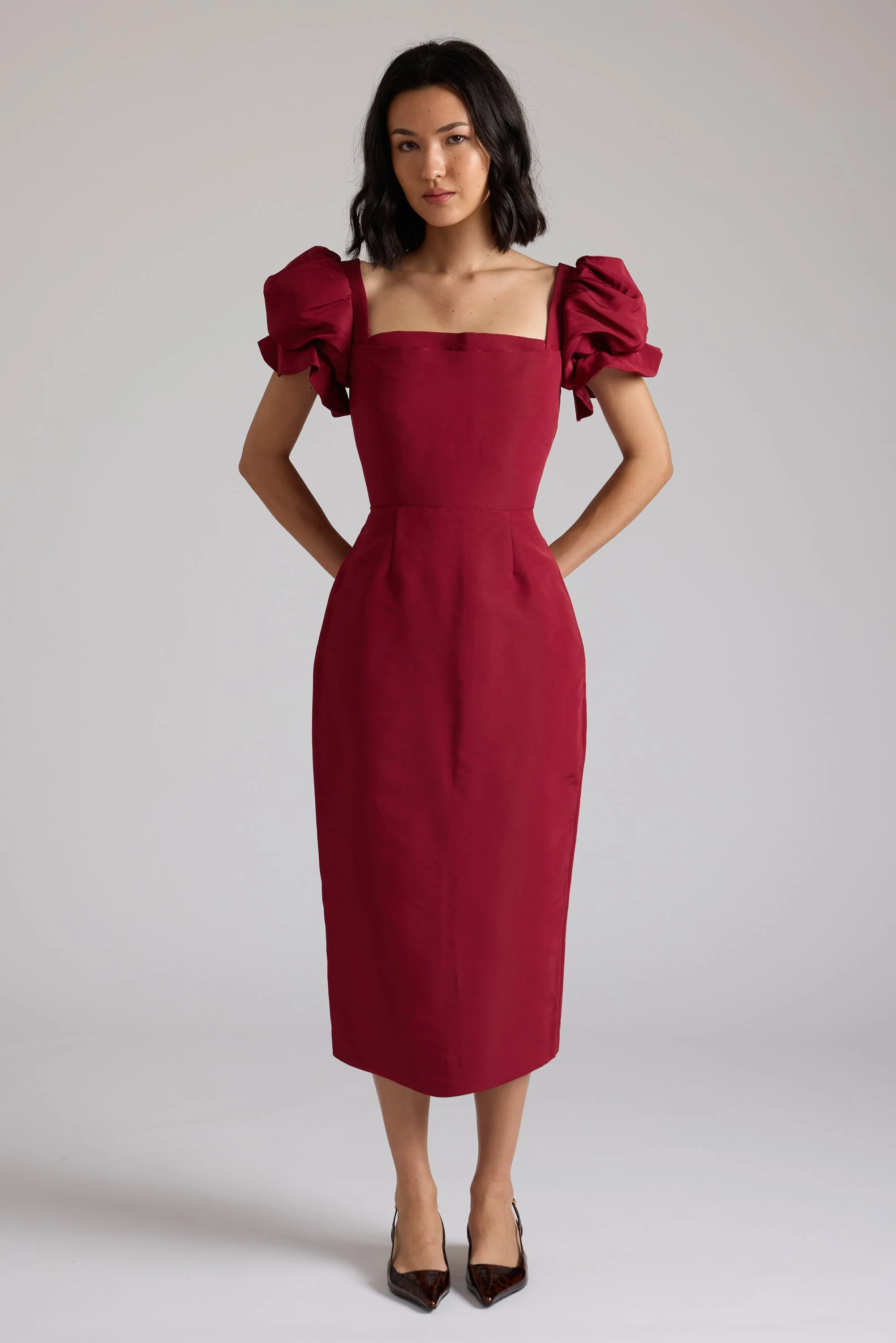 Rose Dress Merlot - Image 7