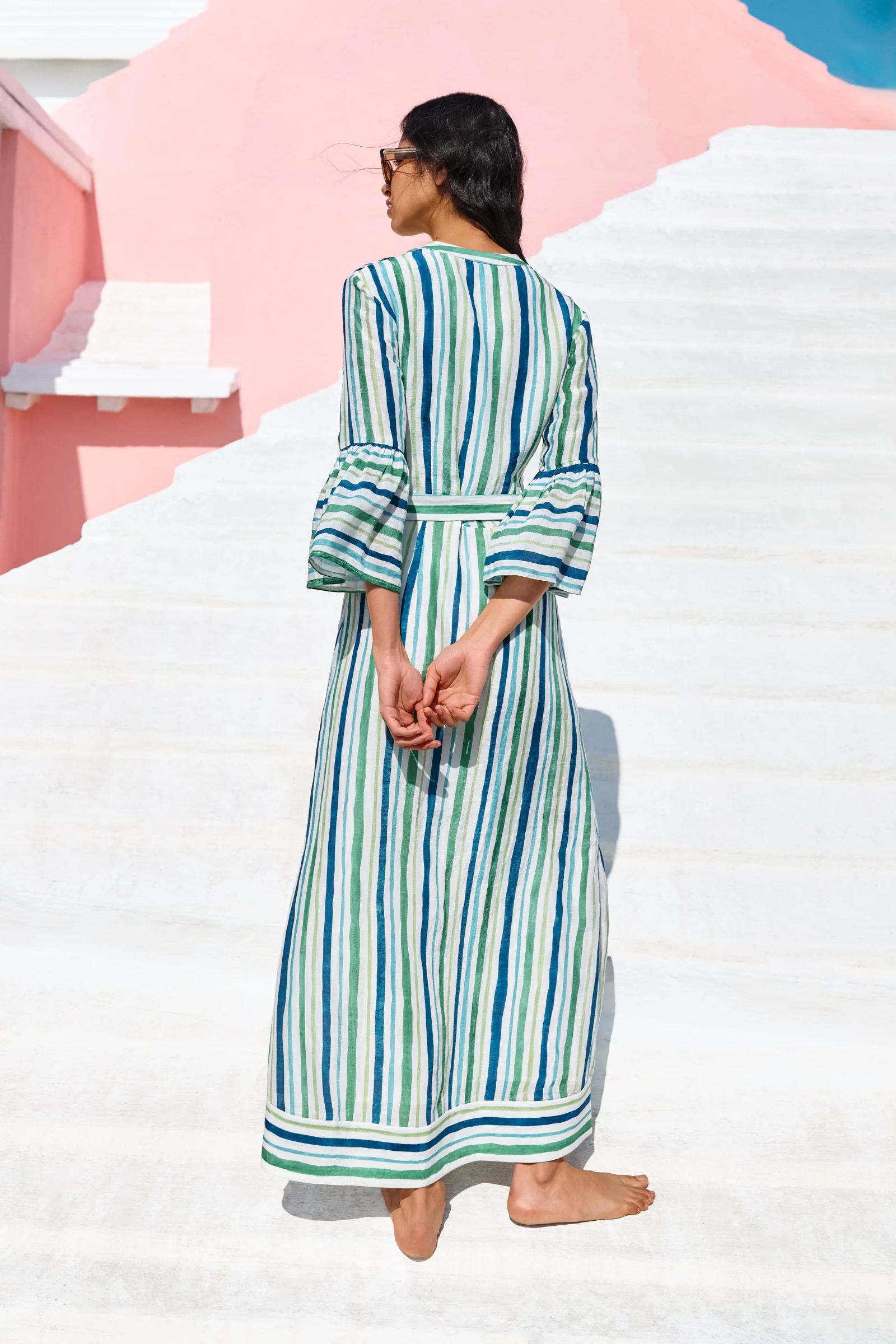 FRANCIE BELL SLEEVE SHEATH DRESS - Image 4